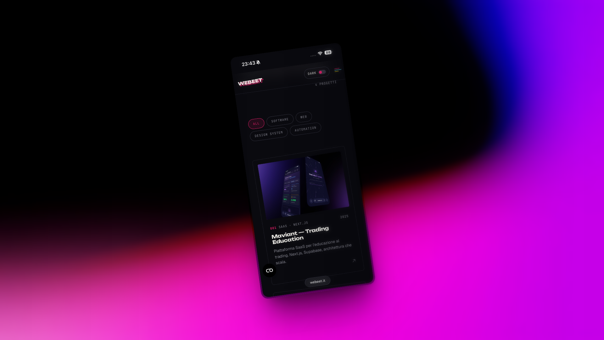 Webeet — Design System v1.0 — 2